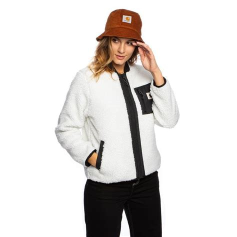 Women COAT | Carhartt WIP JANET LINER - Fleece jacket - black - QS11126 Carhartt WIP black C1421G00Z-Q12 0 en-GB