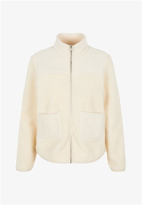 Women COAT | Pieces PCSADIE - Fleece jacket - whitecap gray/off-white - BB21881 Pieces whitecap gray PE321J01V-O12 0 en-GB