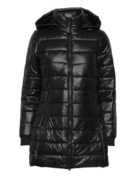Women COAT | Calvin Klein ESSENTIAL REPREVE JACKET - Winter jacket - black - ZB64988 Calvin Klein black 6CA21U03C-Q11 0 en-GB