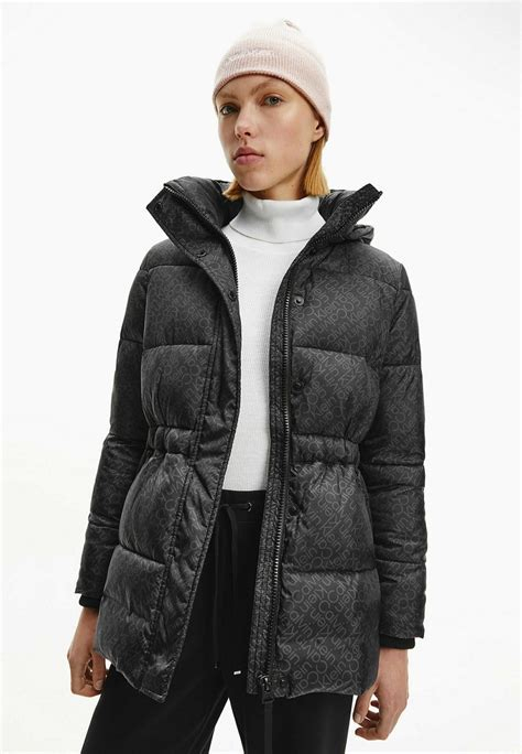 Women COAT | Calvin Klein PRINTED SORONA - Winter jacket - soft camel/black/camel - FD18867 Calvin Klein soft camel/black 6CA21U02T-B11 0 en-GB