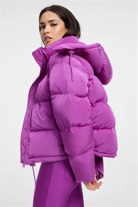 Women COAT | Good American IRIDESCENT PUFFER - Winter jacket - sepia/brown - OW19196 Good American sepia GOM21U004-O11 0 en-GB