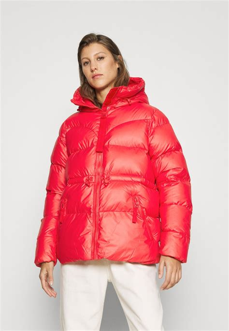 Women COAT | Hunter ORIGINAL WOMENS ORIGINAL ALINE PUFFER - Winter jacket - red chill/red - ZD15915 Hunter ORIGINAL red chill HU121U006-G11 0 en-GB