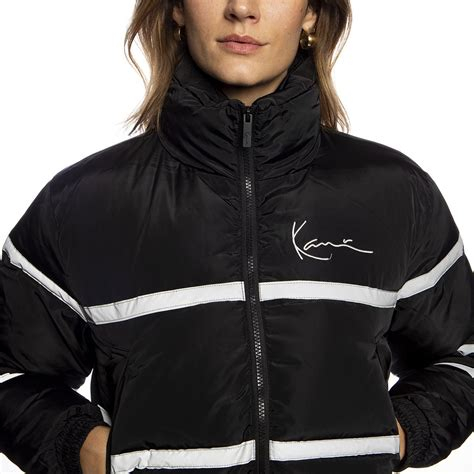 Women COAT | Karl Kani CHEST SIGNATURE PUFFER JACKET - Winter jacket - light sand/sand - UX14842 Karl Kani light sand KK121U00U-B11 0 en-GB