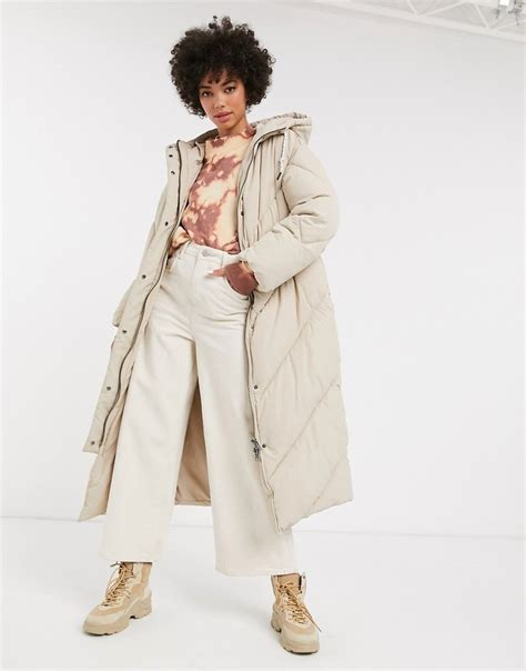 Women COAT | Monki Winter jacket - beige medium dusty/beige - XI93435 Monki beige medium dusty MOQ21J02C-B11 0 en-GB