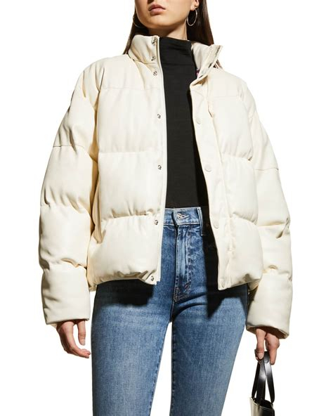 Women COAT | Mother THE DROP PILLOW TALK PUFFER - Winter jacket - superstition/white - IO87965 Mother superstition MH321U000-A11 0 en-GB