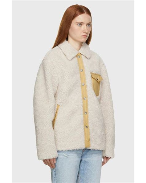 Women COAT | rag & bone ELLIOT SHERPA - Winter jacket - ivory/beige - NN10097 rag & bone ivory R0721U008-B11 0 en-GB