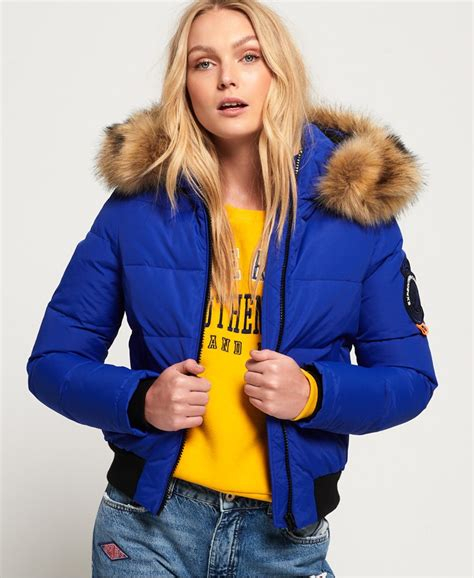 Women COAT | Superdry EVEREST - Winter jacket - cobalt/blue - ZN41370 Superdry cobalt SU221U0G1-K11 0 en-GB