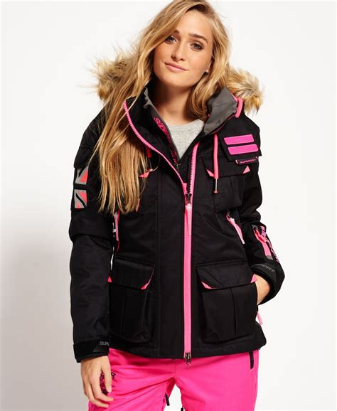 Women COAT | Superdry Winter jacket - risk red/red - FJ30871 Superdry risk red SU221U0E7-G11 0 en-GB