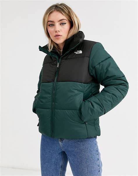 Women COAT | The North Face W SAIKURU JACKET - Winter jacket - tea green/green - IE66286 The North Face tea green TH321U01J-M11 0 en-GB