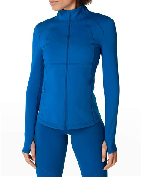 Women COAT | Sweaty Betty POWER BOOST WORKOUT ZIP THROUGH - Training jacket - oxford blue/blue - CE07608 Sweaty Betty oxford blue SWE41F013-K11 0 en-GB