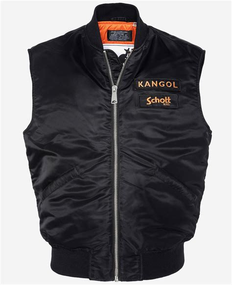 Women VEST | Kangol KANGOL X SCHOTT NYC UNISEX - Waistcoat - sage/olive - JO68242 Kangol sage K39210007-N11 0 en-GB