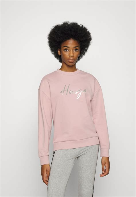 Women PULLOVER | HUGO DAKIMARA - Sweatshirt - light pastel pink/pink - RA02772 HUGO light pastel pink HU721J02R-J11 0 en-GB