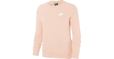 Women PULLOVER | Nike Sportswear CREW - Sweatshirt - rose whisper/white/light pink - GV20246 Nike Sportswear rose whisper/white NI121J0B7-J14 0 en-GB
