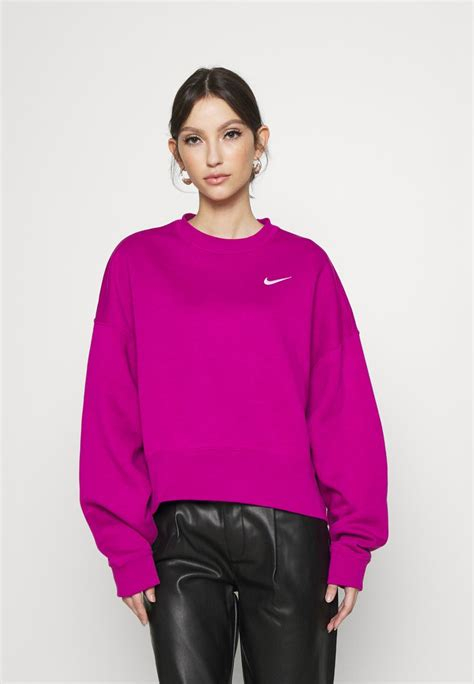 Women PULLOVER | Nike Sportswear CREW TREND - Sweatshirt - celery/multi-coloured - BO82707 Nike Sportswear celery NI121J0KW-T11 0 en-GB