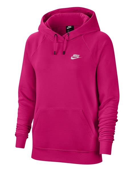 Women PULLOVER | Nike Sportswear HOODIE PLUS - Hoodie - pink oxford/light curry/rose whisper/pink - TZ74162 Nike Sportswear pink oxford/light curry/rose whisper NI121J0KN-J11 0 en-GB