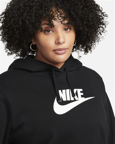 Women PULLOVER | Nike Sportswear TAPE HOODIE - Sweatshirt - black - XE38022 Nike Sportswear black NI121J0IK-Q11 0 en-GB