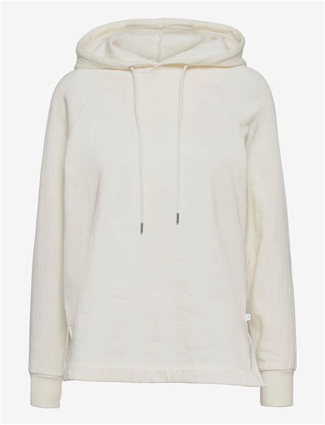 Women PULLOVER | Selected Femme SLFSTASIE HOOD SWEAT NOOS - Sweatshirt - pristine/off-white - UD76737 Selected Femme pristine SE521J04B-A11 0 en-GB
