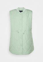 Women COAT | Pieces Petite SPRING VEST - Waistcoat - silt green/green - CF24706 Pieces Petite silt green PIT21G00N-M11 0 en-GB