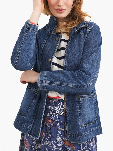 Women COAT | CLOSED TOKYO - Denim jacket - mid blue/off-white - TP86251 CLOSED mid blue CL321G01S-A11 0 en-GB