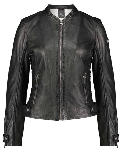 Women COAT | Gipsy GWLOUZ LACUV - Leather jacket - cognac - KL20845 Gipsy cognac GI221U06K-O11 0 en-GB