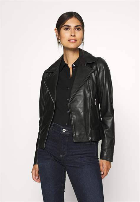 Women COAT | Oakwood MARJORY - Leather jacket - black - TP57857 Oakwood black OA121U061-Q11 0 en-GB
