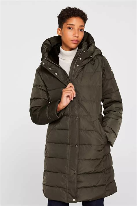 Women COAT | Esprit Collection LANGE  - Waterproof jacket - pastel grey/light grey - WA00704 Esprit Collection pastel grey ES421U0BD-C11 0 en-GB