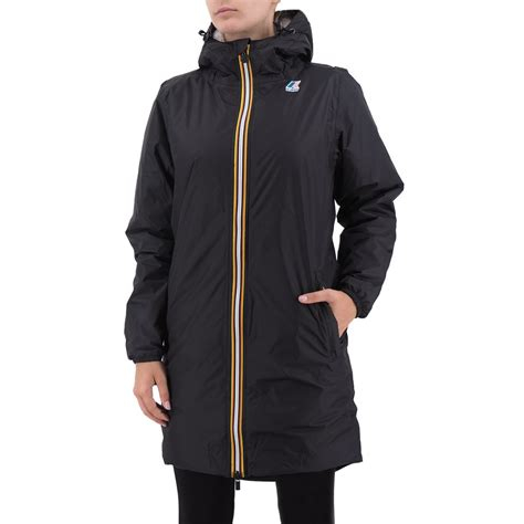 Women COAT | K-Way EIFFEL UNISEX - Waterproof jacket - black pure/black - RA05424 K-Way black pure KW122H00H-Q13 0 en-GB