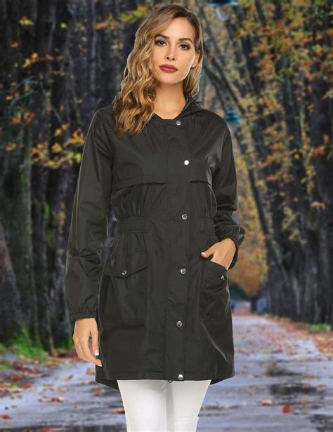 Women COAT | Rains LONG JACKET UNISEX - Waterproof jacket - green/dark green - SJ37756 Rains green RI021002M-M11 0 en-GB