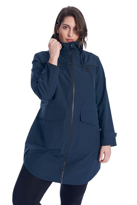 Women COAT | Rains LONGER JACKET UNISEX - Waterproof jacket - cement/light grey - YA50821 Rains cement RI021002L-C11 0 en-GB