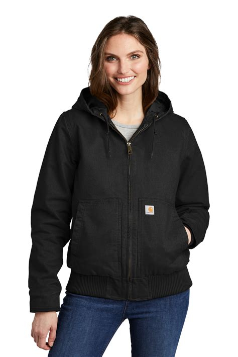 Women COAT | Carhartt WIP ACTIVE JACKET - Light jacket - black - RQ74385 Carhartt WIP black C1421U00L-Q11 0 en-GB