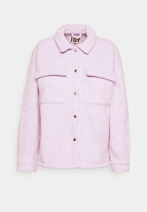 Women COAT | JDY JDYHOLLY SOLID SHACKET - Light jacket - lavender/lilac - PM32766 JDY lavender JY121G05Z-I11 0 en-GB