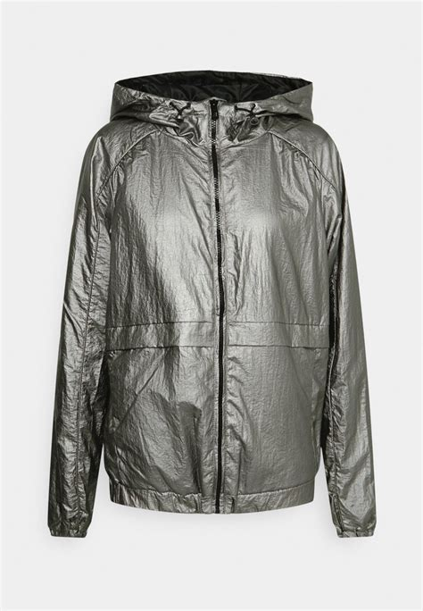 Women COAT | ONLY Tall ONLERIN JACKET - Summer jacket - dark silver coloured/silver-coloured - SY38600 ONLY Tall dark silver coloured OND21G04C-D11 0 en-GB