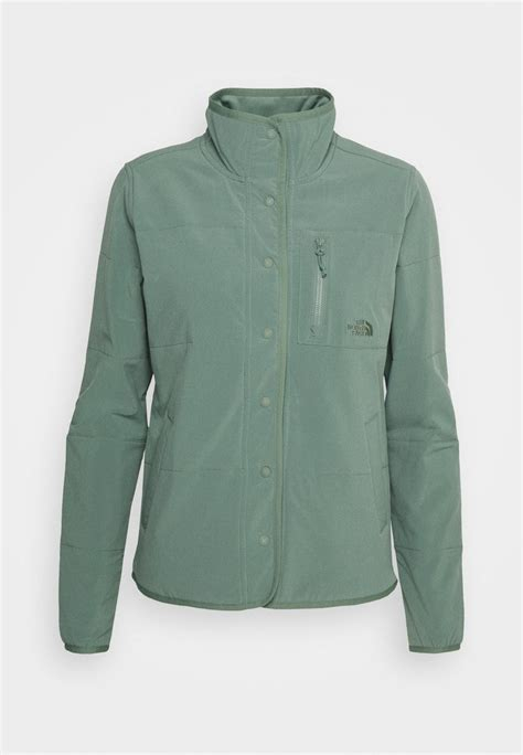 Women COAT | The North Face SNAP FRONT MOUNTAIN  - Outdoor jacket - laurel wreath green/green - ZP90086 The North Face laurel wreath green TH341G05Q-M11 0 en-GB