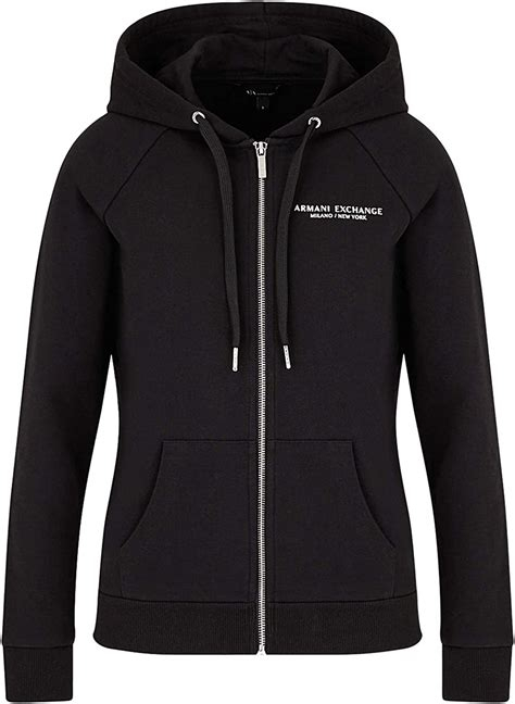 Women CARDIGAN | Armani Exchange FELPA - Zip-up sweatshirt - black - HS33446 Armani Exchange black ARC21J01N-Q11 0 en-GB