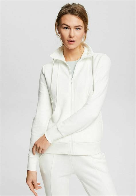 Women CARDIGAN | Esprit Sports Zip-up sweatshirt - off white/off-white - AJ12981 Esprit Sports off white ES141G001-A11 0 en-GB
