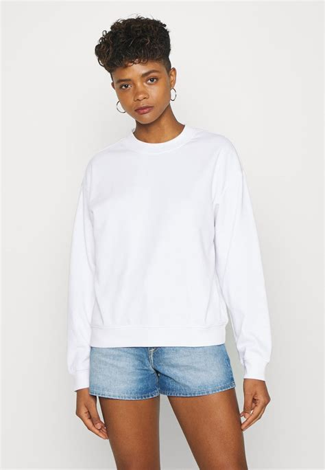 Women PULLOVER | Monki Sweatshirt - off white/off-white - FM23596 Monki off white MOQ21J02E-A11 0 en-GB