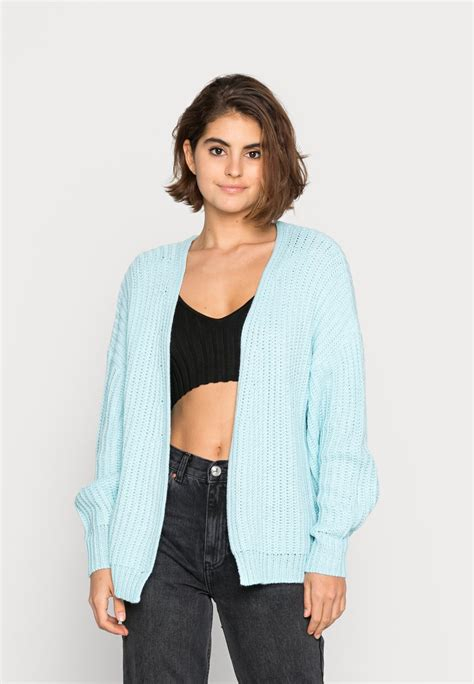 Women CARDIGAN | Missguided RECYCLED BATWING CARDIGAN - Cardigan - pale blue/light blue - TQ44413 Missguided pale blue M0Q21I0AO-K11 0 en-GB