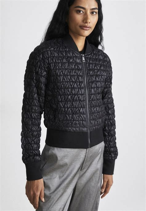 Women COAT | DKNY Bomber Jacket - black - RD29435 DKNY black DK121G012-Q11 0 en-GB