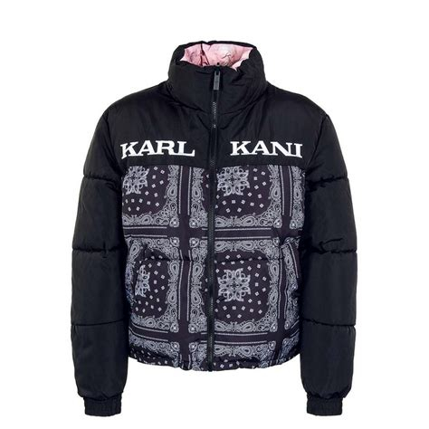 Women COAT | Karl Kani RETRO REVERSIBLE PUFFER JACKET - Winter jacket - taupe/brown - WF88953 Karl Kani taupe KK121U00Y-O11 0 en-GB