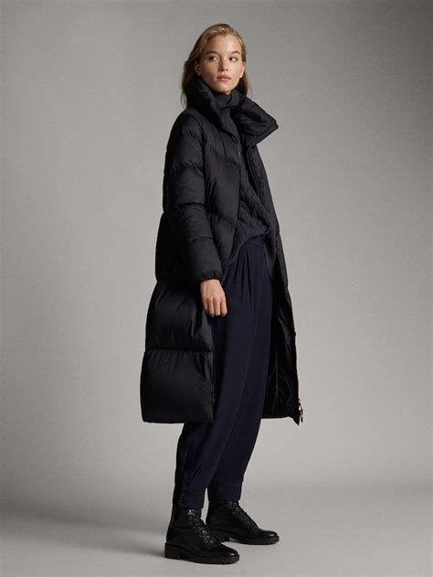 Women COAT | Massimo Dutti Down jacket - black - YM81935 Massimo Dutti black M3I21U0GX-Q11 0 en-GB