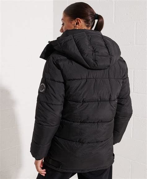 Women COAT | Superdry EXPEDITION DOWN - Down jacket - black - IE90872 Superdry black SU221U0EF-Q11 0 en-GB