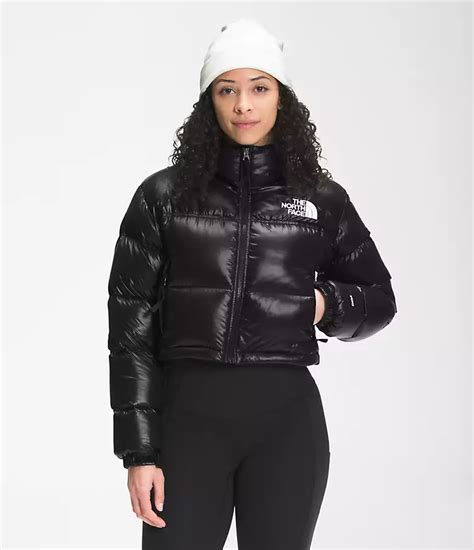 Women COAT | The North Face NUPTSE SHORT JACKET - Down jacket - black - HG93075 The North Face black TH321U014-Q11 0 en-GB